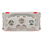 MODULO TOMADA 2P+T 20A/250 VCA VERMELHO COMPOSE WEG 13203152