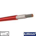 CABO SOLAR VERMELHO 1KV 4,00 MM2 -