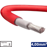 CABO SOLAR VERMELHO 1KV 4,00 MM2 -