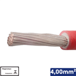 CABO SOLAR VERMELHO 1KV 4,00 MM2 -