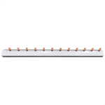 BARRAMENTO PENTE FASE 63A-12P-22CM-MONO-1P TAF 1001580