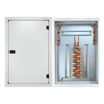QUADRO COM BARRAMENTO 28 + 11 MODULOS DIN 100A TRIFÁSICO EMBUTIR GOMES 1030