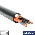 CABO PP PRETO 500V 4X1,50 MM2 -