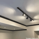 TRILHO ELETRIFICADO PARA SPOT LED 1M PR-7897079084696 TASCHIBRA 15090245