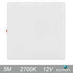 PAINEL EMBUTIR 18W QUA 3000K 1260 LU BIVOLT 22,5  GAYA 9913