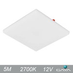 PAINEL EMBUTIR 18W QUA 3000K 1260 LU BIVOLT 22,5  GAYA 9913