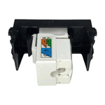 MODULO TOMADA RJ45 CAT 5E PRETO REFINATTO WEG 13799537