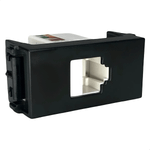 MODULO TOMADA RJ45 CAT 5E PRETO REFINATTO WEG 13799537