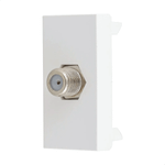MODULO TOMADA PARA ANTENA P/ CABO COAXIAL TIPO F) 1M BR ORIO  SCHNEIDER ELECTRIC S70546804
