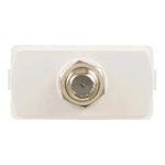 MODULO TOMADA PARA ANTENA P/ CABO COAXIAL 9MM 1M BR MILUZ  SCHNEIDER ELECTRIC S3B74680