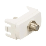 MODULO TOMADA PARA ANTENA P/ CABO COAXIAL 9MM 1M BR MILUZ  SCHNEIDER ELECTRIC S3B74680