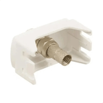 MODULO TOMADA PARA ANTENA P/ CABO COAXIAL 9MM 1M BR MILUZ  SCHNEIDER ELECTRIC S3B74680