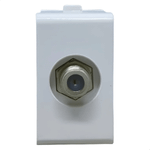 MODULO TOMADA PARA ANTENA P/ CABO COAXIAL 9MM 1M BR DECOR  SCHNEIDER ELECTRIC PRM047601