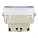 MODULO TOMADA DE ENERGIA 2P T 20A 250V BRANCO REFINATTO WEG 13799422