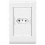 MODULO TOMADA DE ENERGIA 2P T 20A 250V BRANCO REFINATTO WEG 13799422