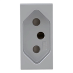 MODULO TOMADA BR 2P+T 20A 250V 1M AL ORION  SCHNEIDER ELECTRIC S70203174