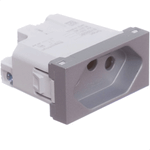 MODULO TOMADA BR 2P+T 20A 250V 1M AL ORION  SCHNEIDER ELECTRIC S70203174