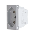 MODULO TOMADA BR 2P+T 10A 250V 1M AL ORION  SCHNEIDER ELECTRIC S70202174