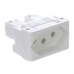 MODULO TOMADA 2P+T 10A 250V 1M BR MILUZ  SCHNEIDER ELECTRIC S3B70340