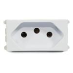 MODULO TOMADA 2P T 10A 250V BRANCO REFINATTO WEG 13799419