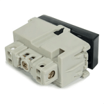 MODULO INTERRUPTOR SIMPLES 10A 250V PRETO REFINATTO WEG 13798032