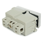 MODULO INTERRUPTOR SIMPLES 10A 250V BRANCO REFINATTO WEG 13798028