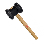 MARTELO DE BORRACHA PRETO 80 MM CORTAG 61276