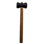MARTELO DE BORRACHA PRETO 80 MM CORTAG 61276
