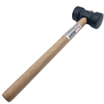 MARTELO DE BORRACHA PRETO 40 MM CORTAG 61274