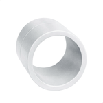 LUVA LISA 3/4* BRANCO VICAP LPL034B