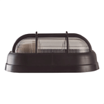 LUMINARIA TARTARUGA INJETADA 1 X E27 COM GRADE PRETA OPL ILUMINAÇÃO 3292