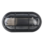 LUMINARIA TARTARUGA INJETADA 1 X E27 COM GRADE PRETA OPL ILUMINAÇÃO 3292