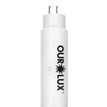 LAMPADA TUBULAR T5 18W 3000K COM DRIVER BIVOLT OURO LUX 5527