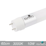 LAMPADA TUBO 60CM VIDRO 3000K 10W 900L  GAYA 9801