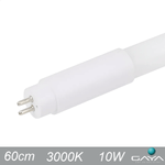 LAMPADA TUBO 60CM VIDRO 3000K 10W 900L  GAYA 9801