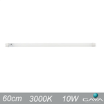 LAMPADA TUBO 60CM VIDRO 3000K 10W 900L  GAYA 9801