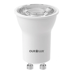 LAMPADA SUPERLED MR-11 GU10 4W 2700K BIVOLT 38° OURO LUX 20067