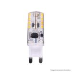 LAMPADA PIN LED SILICONE 127V 2,5W 2.400K G9 16/48 EMPALUX PI10237