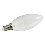 LAMPADA LED VELA LISA LEITOSA E14 3W BIV6500K BIVOLT BRILIA 304277.