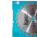 LAMINA DE SERRA CIRCULAR PARA MADEIRA 24 DENTES 185 MM KAEF CORTAG 61751