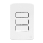 CONJUNTO 4X2 3 INTERRUPTOR SIMPLES Br COMPOSE WEG 13272423