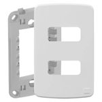 CONJUNTO 4X2 2 INTERRUPTOR SIMPLES +1 TOMADA 10A 2P+T Br COMPOSE  WEG 13272555