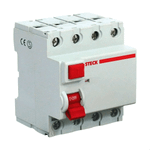 INTERRUPTOR DIFERENCIAL 4P 63A 300MA  STECK SDR463300