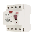 INTERRUPTOR DIFERENCIAL 4P 100A 300MA STECK SDR410003