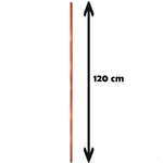 HASTE DE ATERRAMENTO LAMINA 5.8 12.00MM X 1200MM TAF 790027