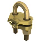 GRAMPO DUPLO DE ATERRAMENTO DE LT H 5/8-3/4 ZA  COND.16- CONIMEL GUD002-1