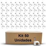 FIXA FIO CIRCULAR 4MM COM 50 UNIDADES G20 FXF10040