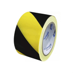 FITA ZEBRADA 100MX65MM AMARELA/PRETA LEDAN 89