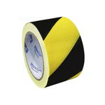 FITA ZEBRADA 100MX65MM AMARELA/PRETA LEDAN 89