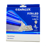 FITA LED IP20 5M 12V 4.8W/M AZUL EMPALUX LS32423
